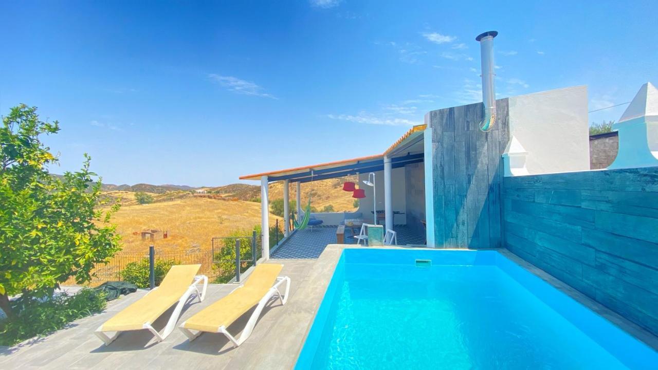 Casa Dos Chocalhos-Piscina-Perto Praia Fluvial-Vista Incrivel E Sossego Mértola Exteriér fotografie